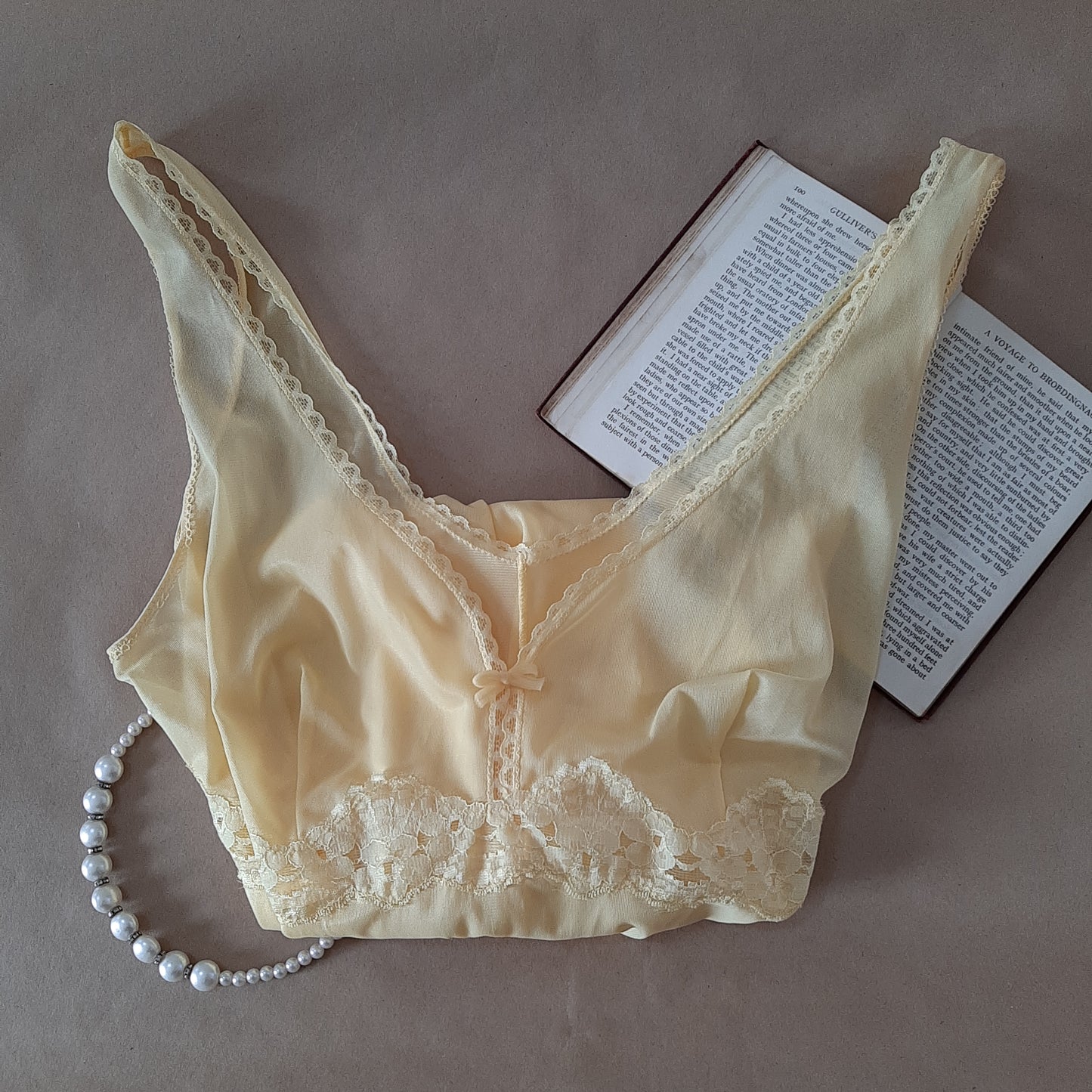 Funky Canary Yellow Slip