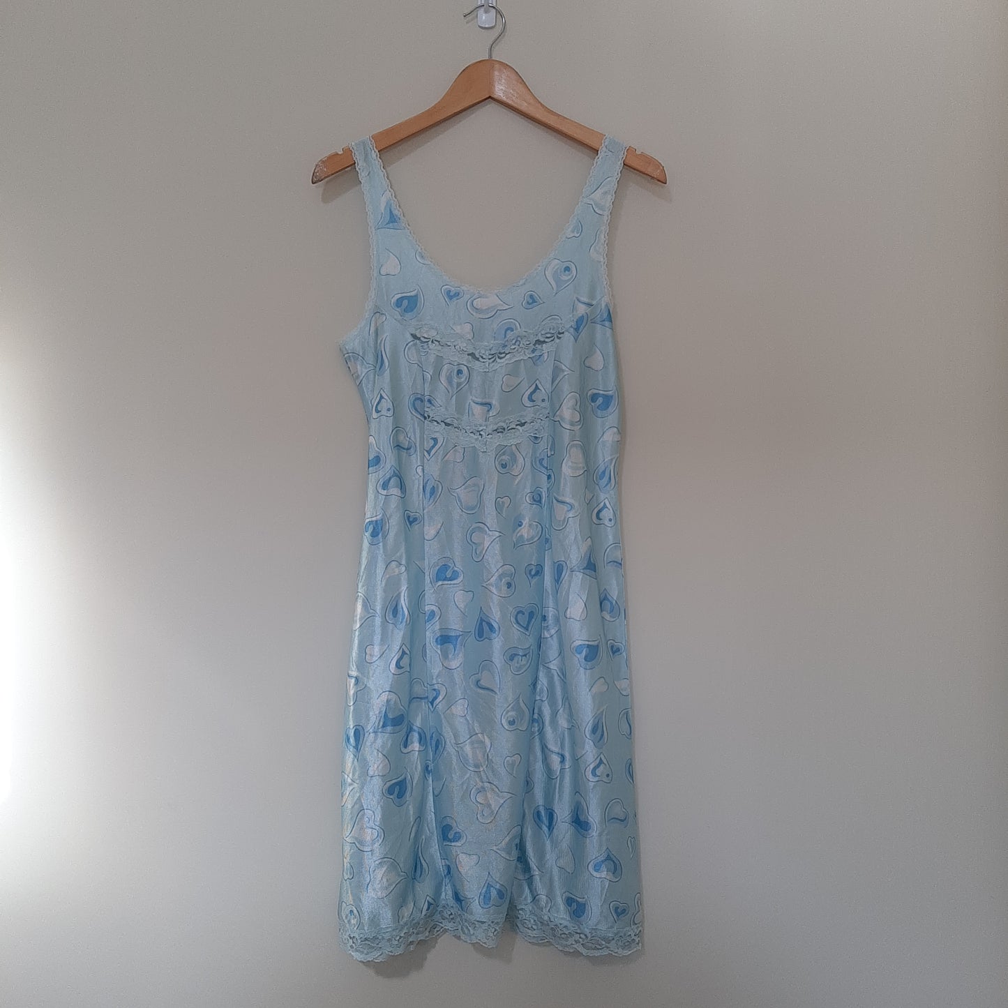 Blue heart nightie