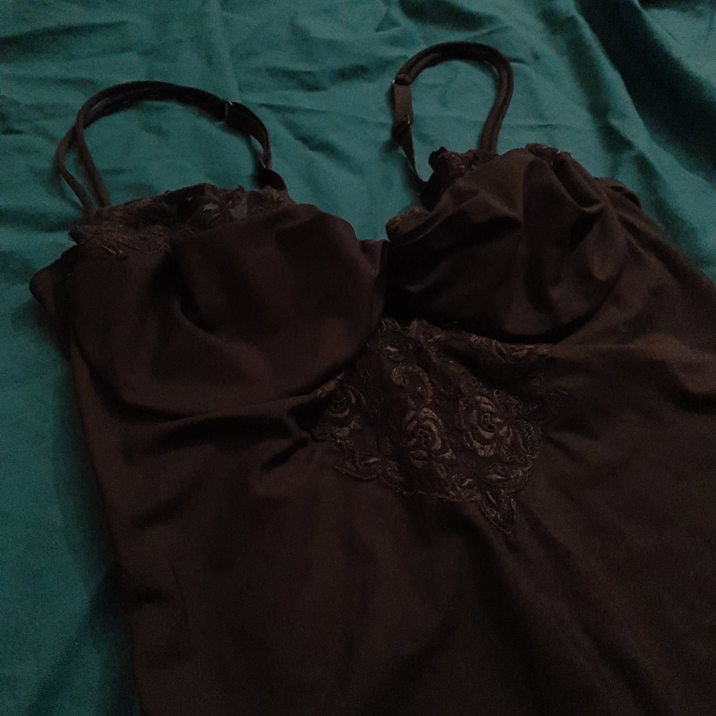 Italian black bodysuit