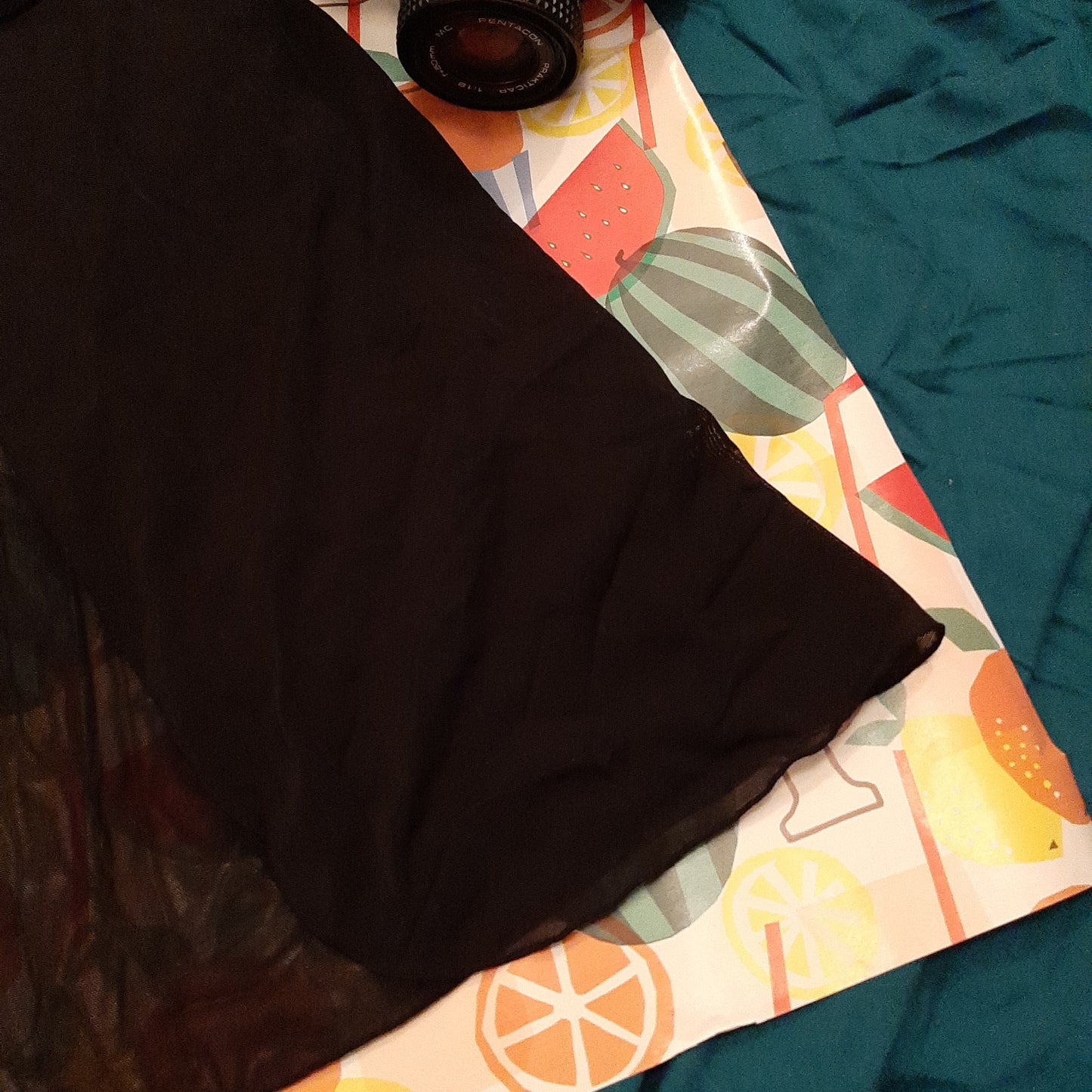 Classic black bra top