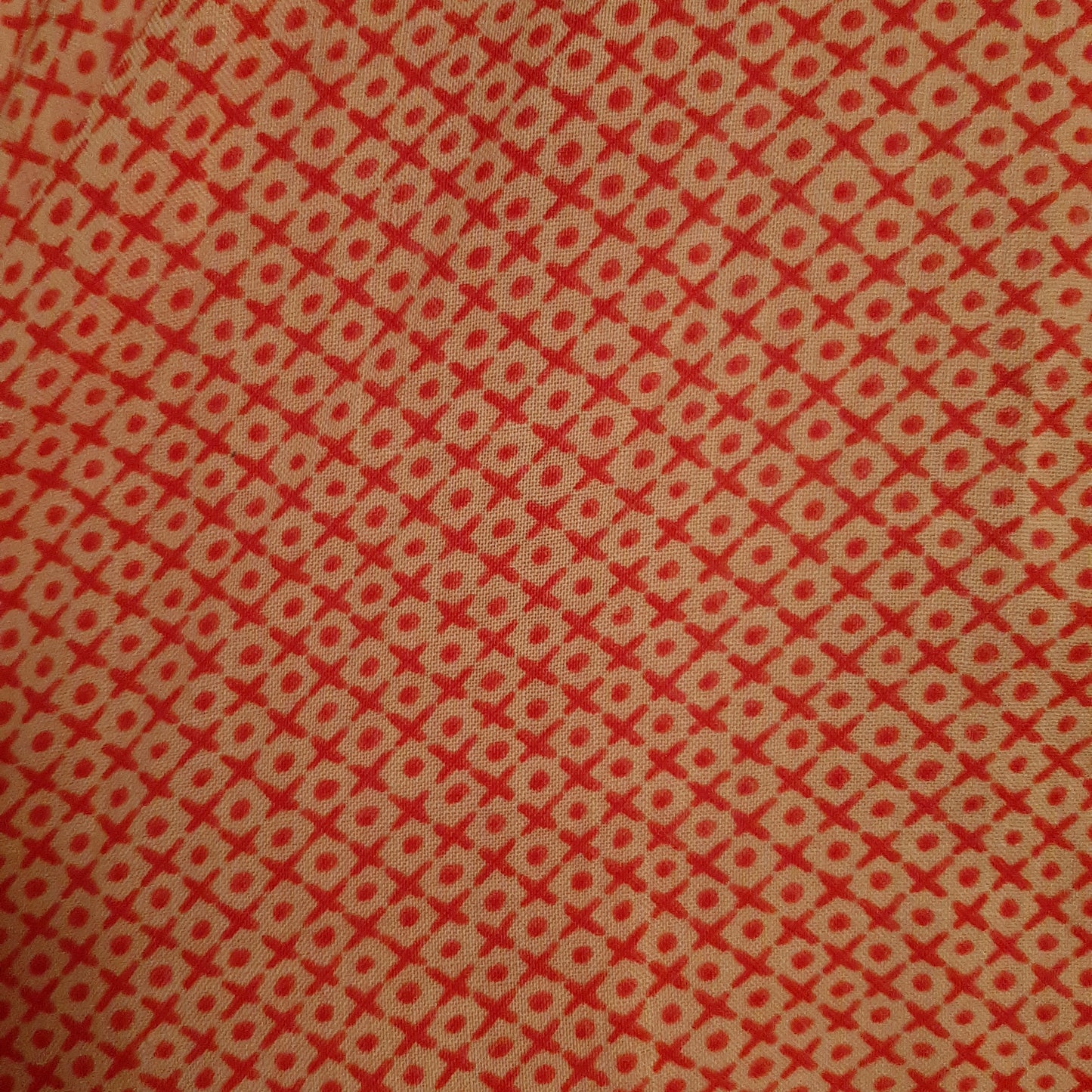 White robe with electric pink XO