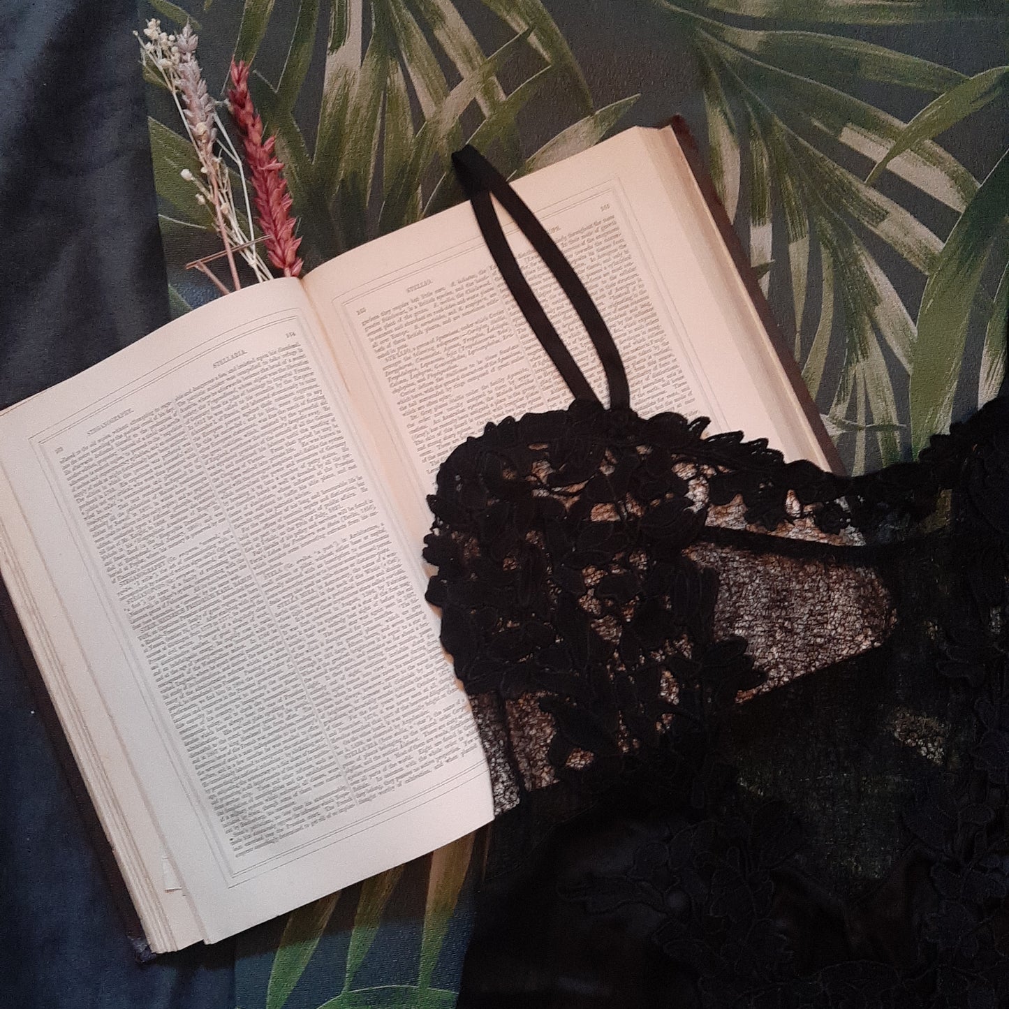 Crochet black nightie