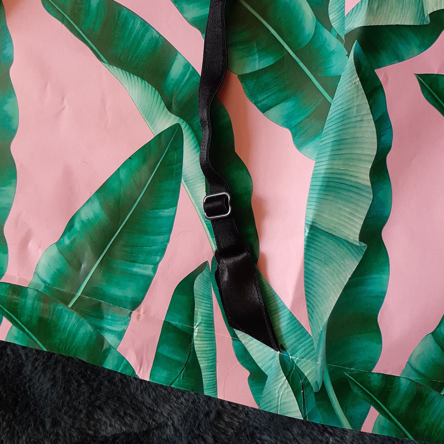 Funky yellow print corset