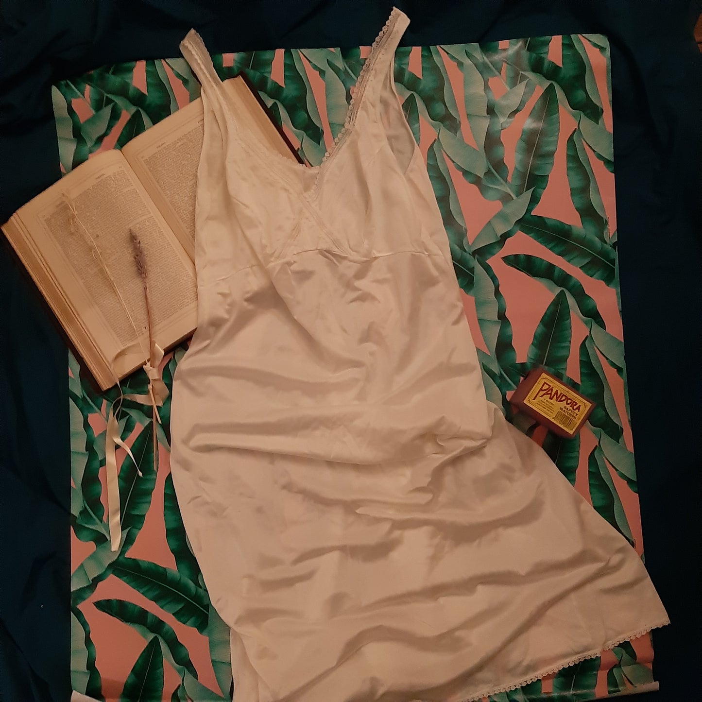 White slip with cross panels