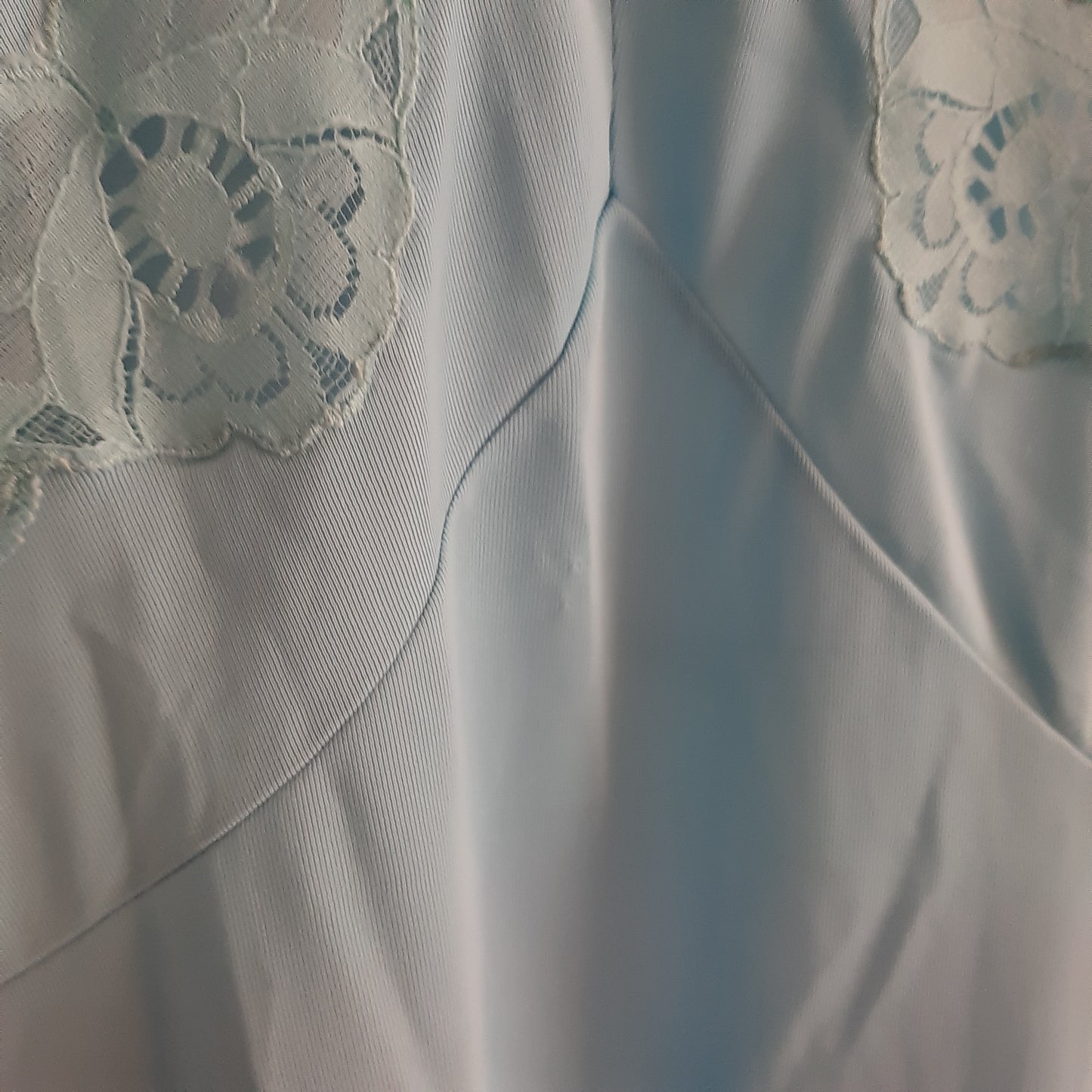 Baby blue Italian slip