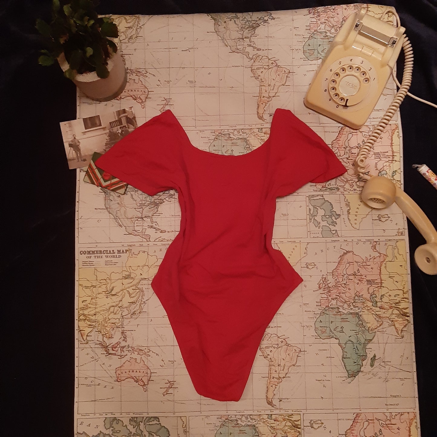 Starry pink bodysuit