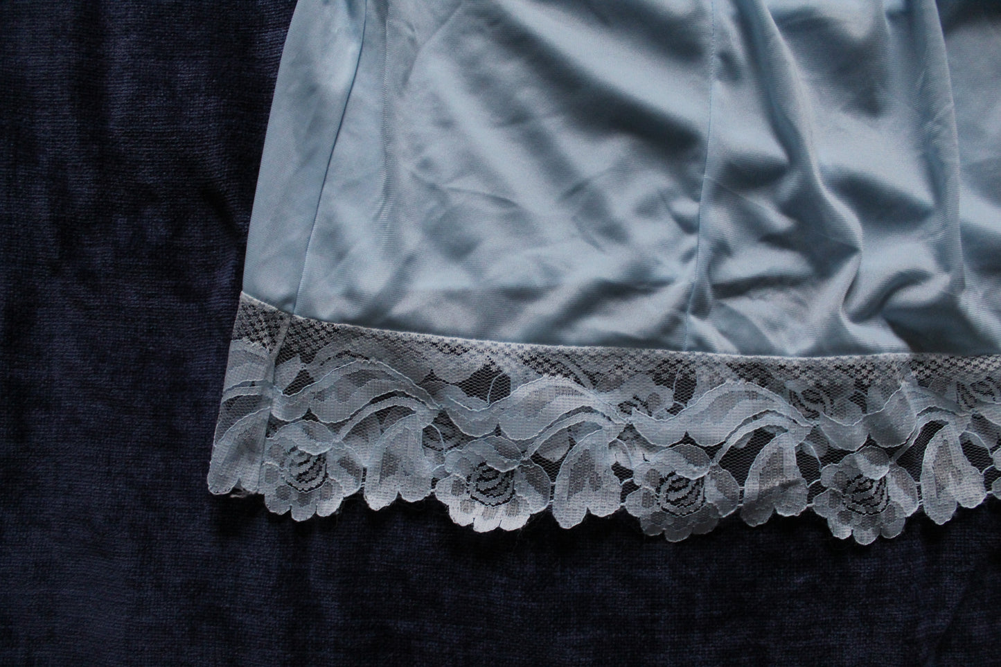 Turkish baby blue slip