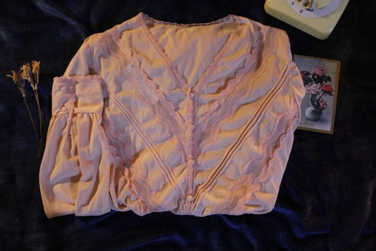 Dusty peach princess nightgown