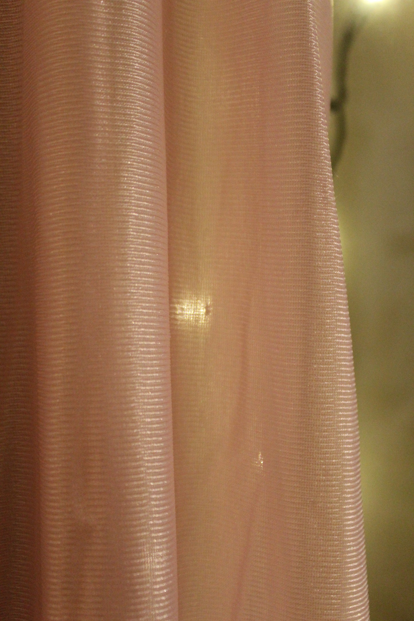 Spaghetti strap pink nightgown slip
