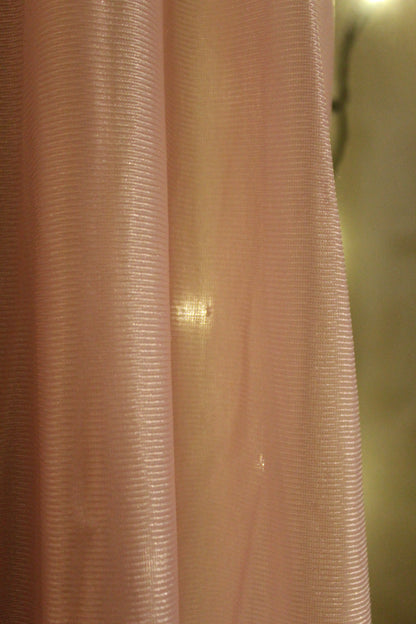 Spaghetti strap pink nightgown slip