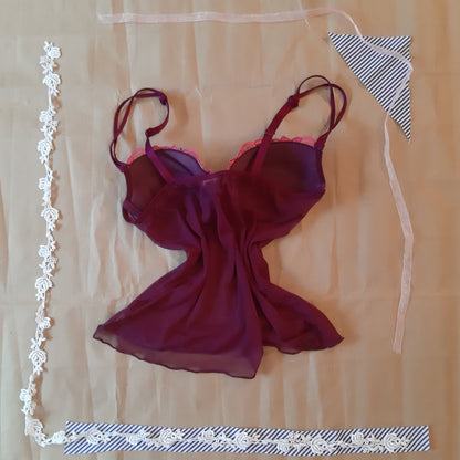 Plum and Mulberry Camisole